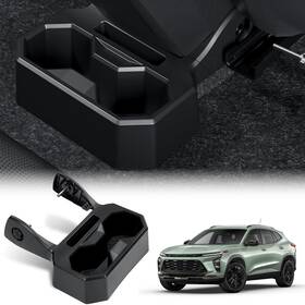 Abystar 699838170063 Backseat Floor Cup Holder Console Mounted Drink Rear Storage Organizer