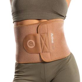 B0bnc8nkzq Activegear Waist Trainer For Women And Men Sweat Band Trimmer Belt - Cinnamon L