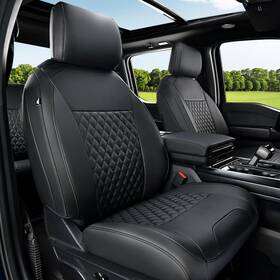 F150 Aerovia 726899726165 Seat Covers 2021-2025 Protectors Wear-resistant Leather Waterpro
