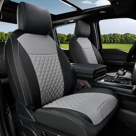 F150 Aerovia 726899726172 Seat Covers 2021-2025 Protectors Wear-resistant Leather Waterpro