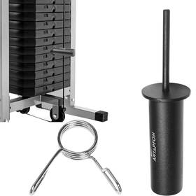 B0cq7q6bnt Ahtapfon Weight Stack Pin With Spring Collar Extender Fits 2 Inch Plates