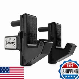 B0ct3tj14m Amstaff Fitness J-hooks Power Rack For 3 X Tube Squat Attachment J Cups