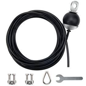 B0ch89rkyc Anglekai 315 Inch Adjustable Fitness Pulley Cable System Home Gym 220lb Capacity