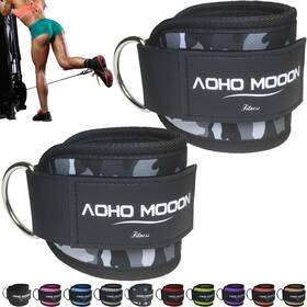 B0blxlqsg5 Aoho Mooon Adjustable Ankle Straps For Cable Machines Leg Glute Workouts Women