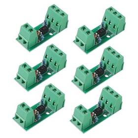 Pc817 Aoicrie 687117711472 6pcs 1 Channel Optocoupler Isolation Module 1ch 3-5v