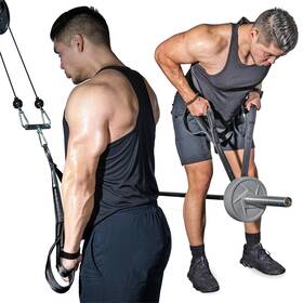 Bells Of Steel 810146810957 Tricep Rope Rocit Pull Down Attachment Gym Cable Attac