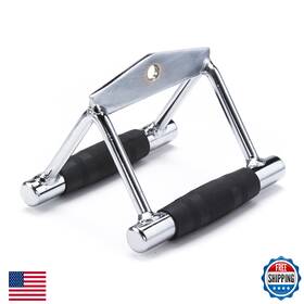 B071d1qvkn Black Mountain Products Bmp Professional V Bar Double Grip Handle Cable Attachme