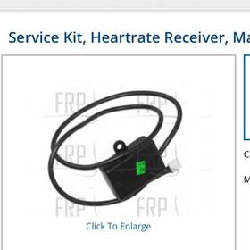 8004603 Bowflex Elliptical Max Trainer Heartrate Receiver Service Kit