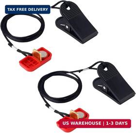 1053828 Boxob 2pcs Treadmill Magnet Safety Key Replacement Magnetic Safe
