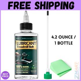 4.2ozhigh Branded 20150 Silicone Treadmill Belt Lubricant Temp Resistant With Applicator Tubes