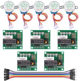 28byj-48 Cenrykay Dwqm-10 5 Sets Uln2003 5v Small Stepper Motor Driver Board 28byj