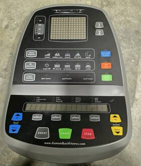 1260ef Diamondback Elliptical Console Display