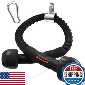 B091f78mr9 Diaomao Tricep Rope With Upgraded Rubber Handles 35 Inch Pull Down F