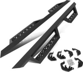 Stepb-ztl-8123 Dna Motoring Pair 2.75 Square Lower Cleat Step Bar Running Boards