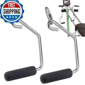 B0dbvbsdrh Dsyboko Open Ended Chrome Grip Handles For Total Gym Accessories - Compatible