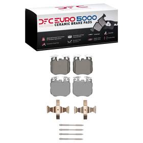 1600-1868-01 Dynamic Friction Company Euro 5000 Ceramic Brake Pads For 2021-2022 Bmw 430i