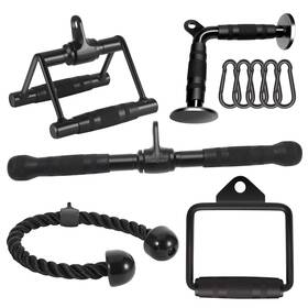 B09fnxh3ck Dynasquare Cable Attachments For Home Gym - Heavy Duty Solid Steel Lat Pulldown
