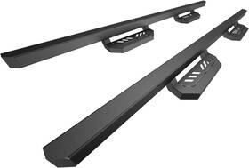 Axfyxecsjsoqiofcxki-7qwtfj Ecoexplorer 7 Inch Running Boards Compatible With 2007-2021 Tundra Crewmax Cab - Textured Bla