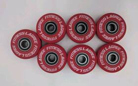 690irs Fitness Lagree Equipment Wheels Lot Of 7