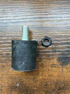 1.25diax1.38 Freemotion 174573 Nordictrack Treadmill Round Bumper Nut Cc1517