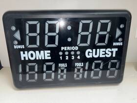 Gamecraft Sk2229r Indoor Tabletop Multisport Scoreboard Works No Cord