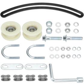 Gr-80zjq-b Grehua Chain Tensioner Adjuster And Arch Idler Pulley Roller Guide Kit A-black