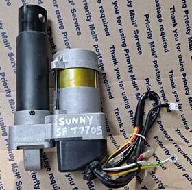 T-7705 Guangdong Gp-54 Sunny Sf Treadmill Incline Lift Motor Model #gp54 110v Tested Works