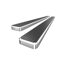 Hdr-ib3758221 Hd Ridez Running Board 5 Inch Silver Compatible With Ford F150 2009-2014 Supercre