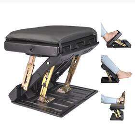 4-leve Hihydro 781380568037 Adjustable Foot Rest For Under Desk At Work Comfortable Footrest With
