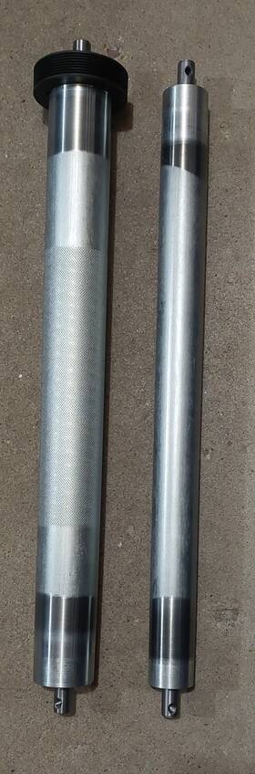 At-03 Horizon Treadmill 7.0 Front And Tail Roller Set