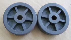 039400-ba Horizon Fitness 2- Treadmill Model T203 Tm644 2011 Transport Wheel