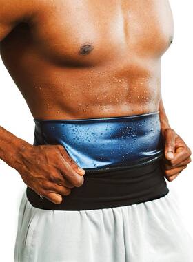 B09wj6zmvt Huiming Men Waist Trimmer Trainer Sauna Belt Neoprene-free Cinch For Workouts