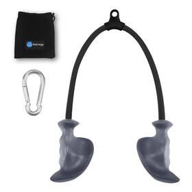 60003 Hxd-ergo Tricep Rope With Ergonomic Handles 36 Inch Pull Down Fo