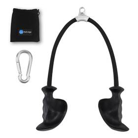 B0bp6nc8ld Hxd-ergo Tricep Rope Ergonomic Handles 36 Inch Pull Down For Cable