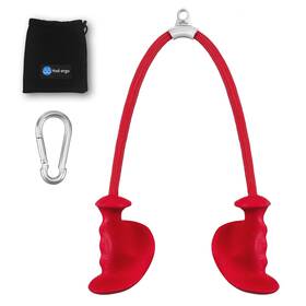 B0crdrhcgy Hxd-ergo Tricep Rope With Ergonomic Handles 36 Inch Cable Attachment For Gym Hom