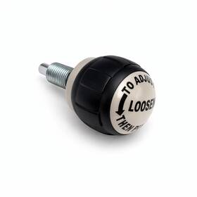 Hydra Fitness Exchange 615827220724 Seat Pop Pin Knob Size 1 Inch Thread M16 Dia 5/16 Length 0.79 Gray
