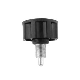 Hydra Fitness Exchange 615827221400 Seat Pop Pin Size Knob 2.1 Inch - Thread M16 Length 0.1 Dia 5-16