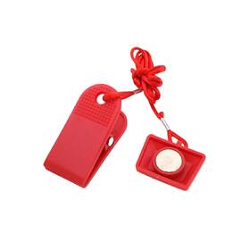Hydra Fitness Exchange 615827225439 Trapezoidal Safety Key 36mm L 32mm W 25mm H 15mm Magnet Treadmill