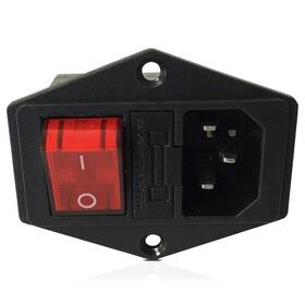 Hydra Fitness Exchange 679537159927 Superfit 10a 250v Power Entry On Off Switch Inlet Plug Socket Male Powe
