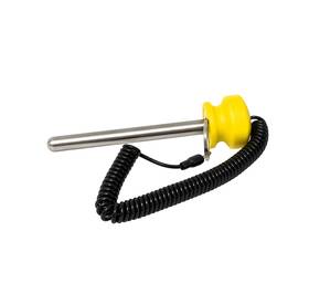 7546-100y Hydra Fitness Exchange Yellow Stack Pin With Lanyard Lock Size M10 X 100l