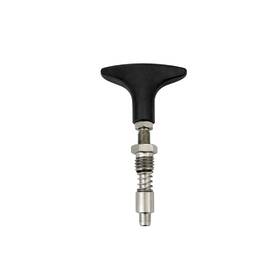 Hydra Fitness Exchnage 615827229529 Cable Gym Pop Pin Knob 63mm 10 Thread - L 70mm 9.5mm Tip For Strength System