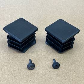 227096 Icon Health & Fitness Set Of 2 Golds Gym Proform And Others Treadmill Base End Cap - Part#