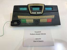236021 Icon Health & Fitness Proform Treadmill Console Display And Control Board P/n