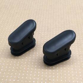 315063 Icon Health & Fitness Set Of 2 Proform Golds Gym Epic Treadmill Handrail Angled End Cap -