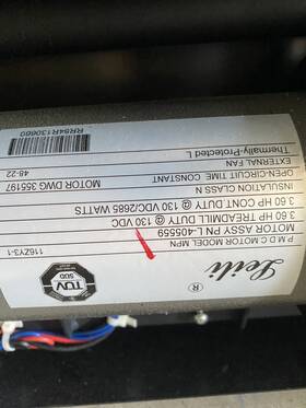 L-405559 Icon Health & Fitness 615888274360 Nordictrack Proform Treadmill Dc Drive Motor