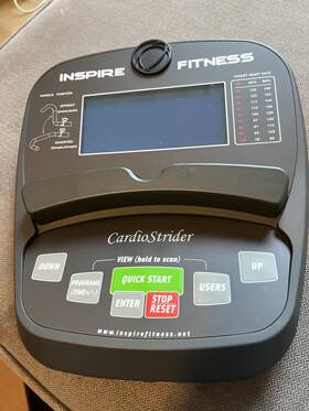 Rc802-630-001 Inspire Fitness Cardio Strider Elliptical Console Cs2 Cs2.4