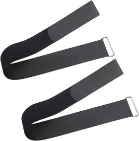 Jojp19501 Jleivvi 1 Pair 50cm Universal Overlength Rowing Machine Foot Straps Elliptical