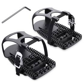 Kelecuia B09tzwnhrh Toe Cages Compatible The Peloton Bike Cage Pedals Adapters For