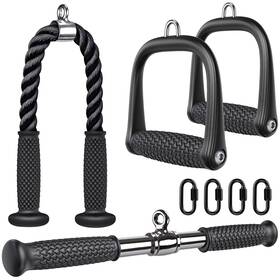 B0crtlk933 Kipika Tricep Pull Down Attachment - Cable Machine Home Gym Accessories 18 Inch
