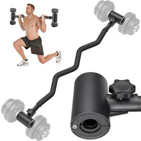 Kipika B0dshgztm9 Adjustable Dumbbell To Barbell Converter - Ez Curling Bar Adapter